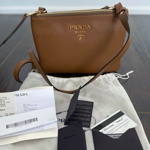Prada Brown TFC bag/ condition: new